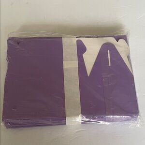 New Unicopak 30 Pack Purple Gable Party Favor Gift Boxes 6.5”x3.5”x3.5”